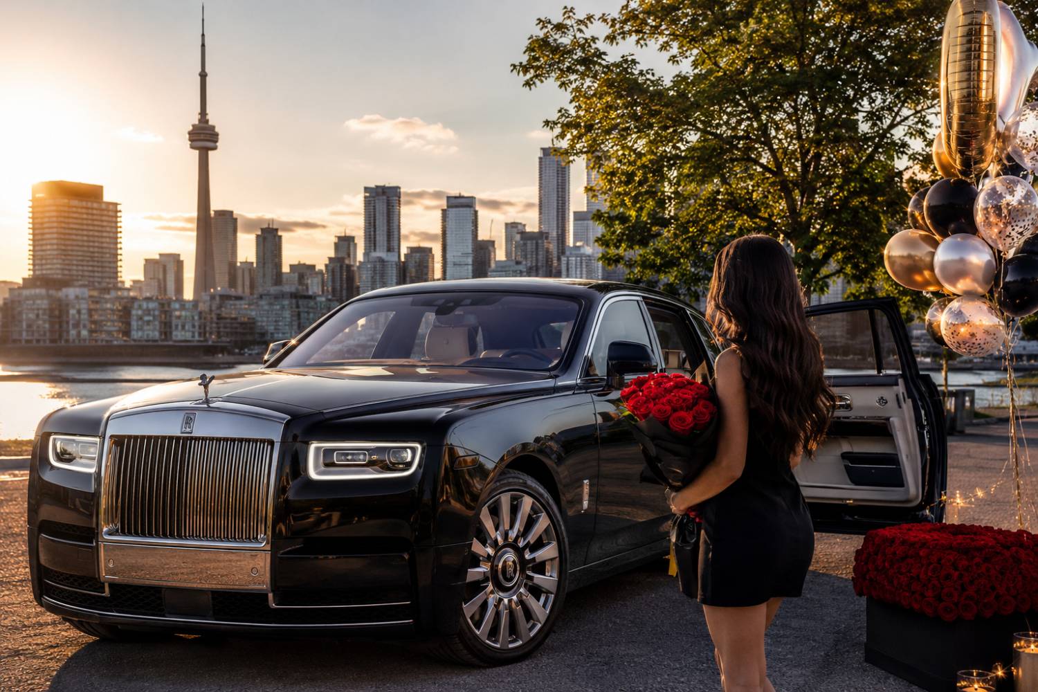 Rolls Royce Rental in Toronto for Birthday 